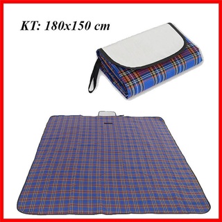 Bạt/ thảm trải du lịch gấp gọn (Kèm túi đựng) - Thảm du lịch gấp gọn khi đi dã ngoại, picnic chống thấm nước tiện lợi