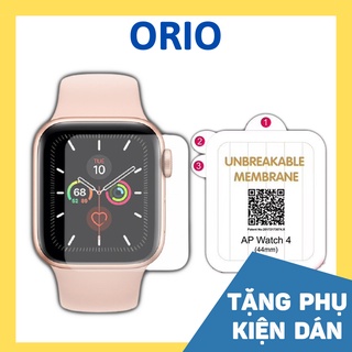 Miếng Dán dẻo PPF Apple watch Series SE/7/6/5/4/3/2/1 tự phục hồi trầy xước 38mm/40mm/42mm/44mm – ORIO AW09