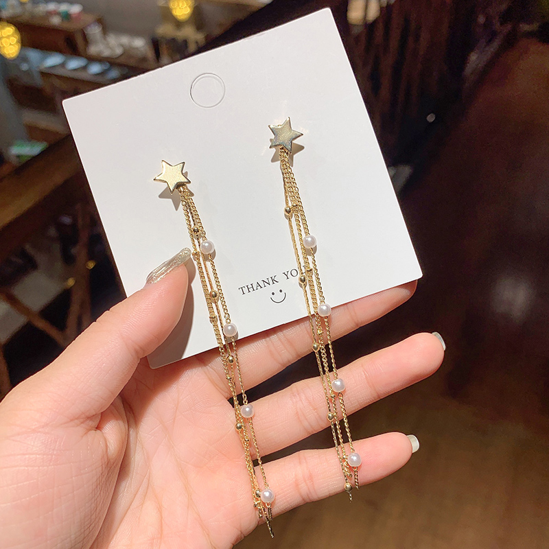 Longpearltasselrings