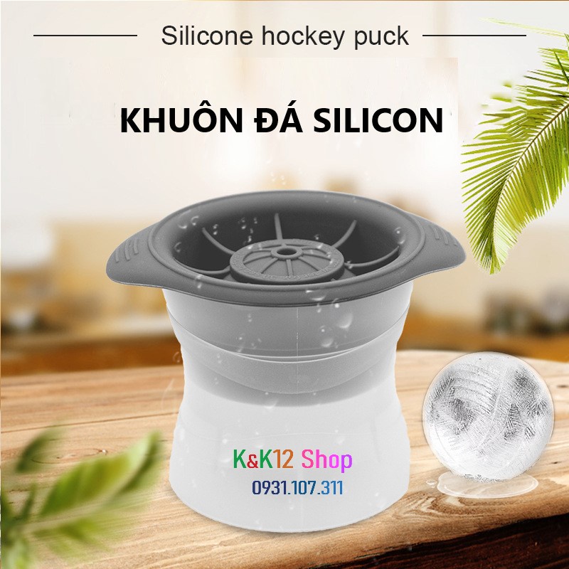 Khay làm đá silicon 24 ngăn có nắp đậy. Khay đá silicon hình tròn, vuông, trái tim, ngôi sao.