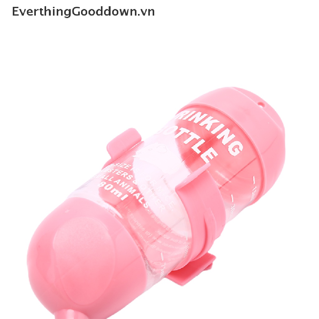 Bình Uống Nước 80ml Bằng Nhựa Cho Chuột Hamster