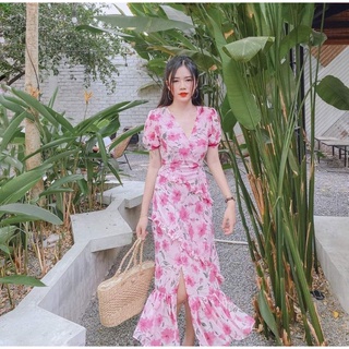 ĐẦM NỮ VÁY MAXI DÀI ĐI BIỀN MS23