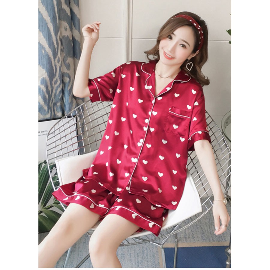 Bộ Pijama Chất lụa cao cấp siêu mát lạnh