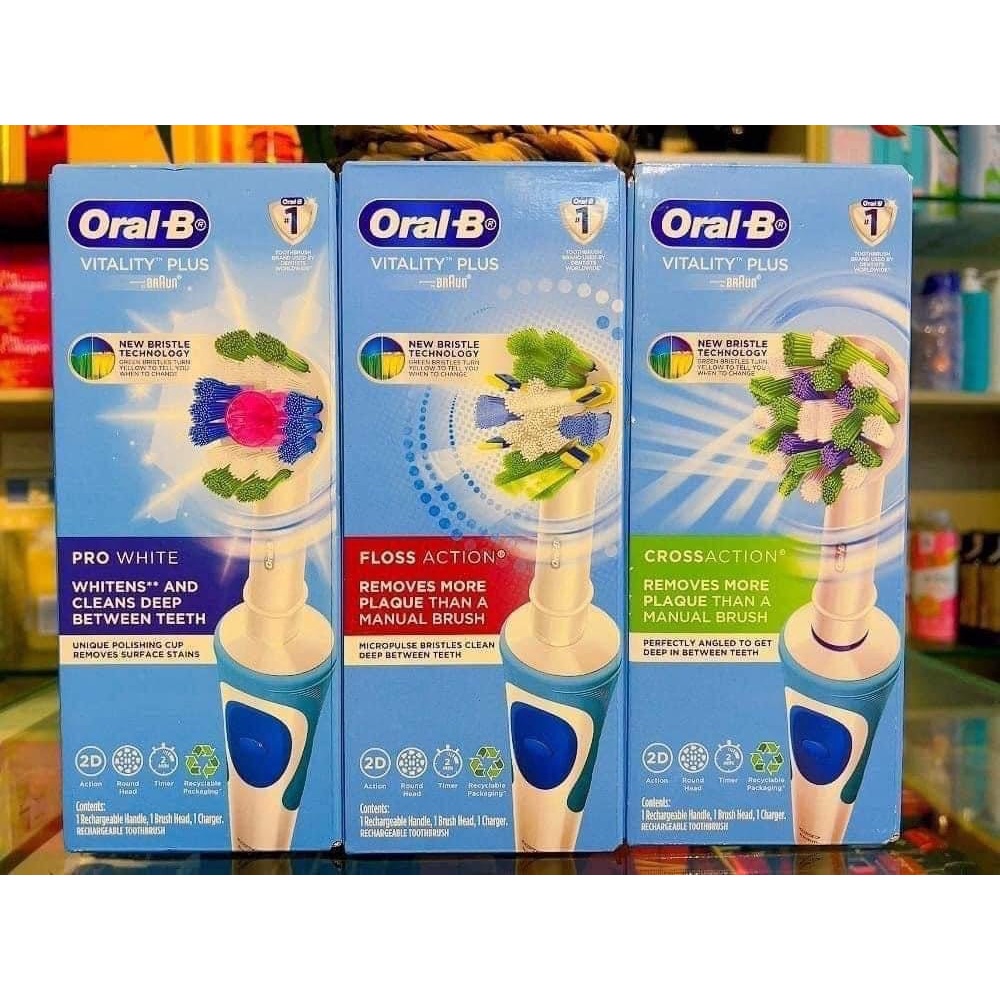 Bàn chải điện Oral- B người lớn mẫu mới - Herskin Official Store