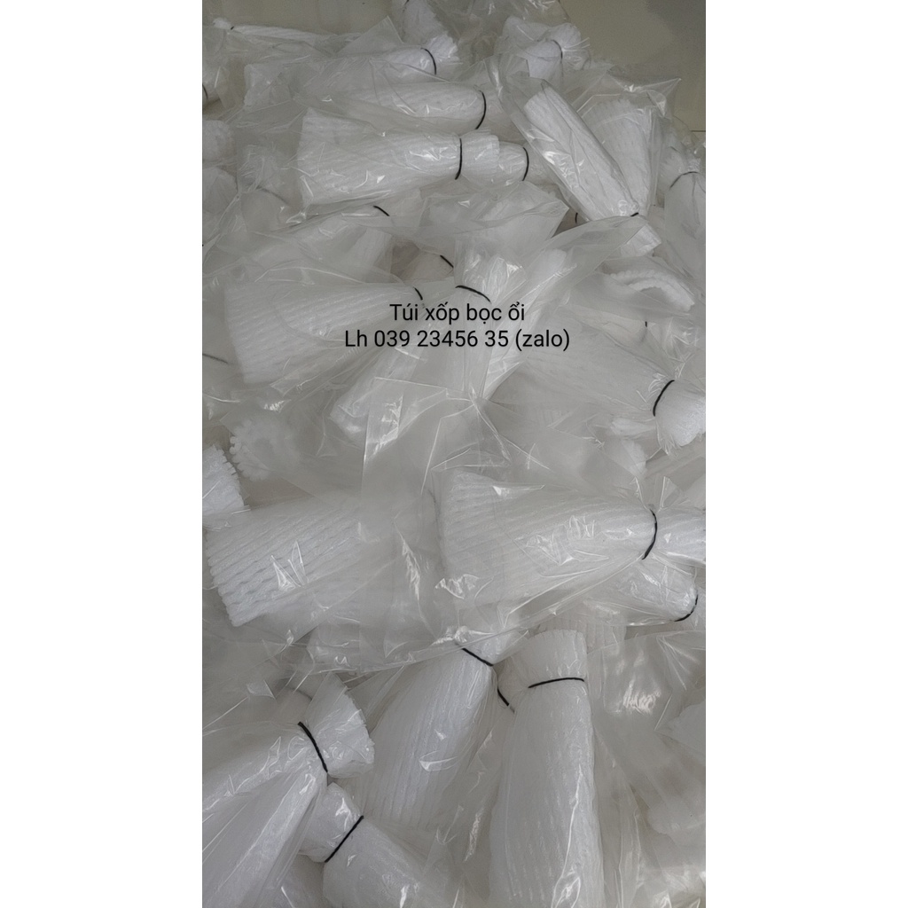 TÚI BỌC ỔI ĐÃ LỒNG SẴN THUN XỐP BÌ 1KG ,Hàng dày loại 1 - TÚI BỌC TRÁI CÂY