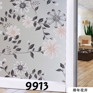 Giấy dán kính khổ 90cm - hoa văn -Decal dán kính khổ rộng 0,9m