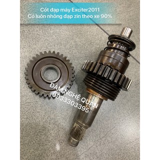 Cốt đạp máy exciter2011 có luôn nhông đạp zin theo xe đẹp 90% 💰 600,000 vnd / 1 bộ