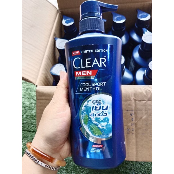 Dầu gội Clear Men/ Bạc Hà /Hoa Anh Đào Thái Lan 450ml