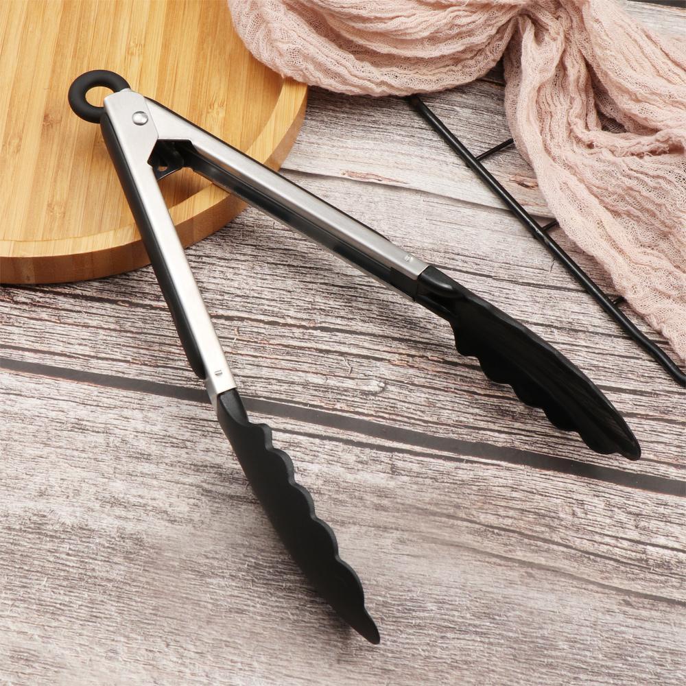 Kẹp Gắp Đồ Nướng Bbq Bằng Thép Không Gỉ 27 / 36cm Mới