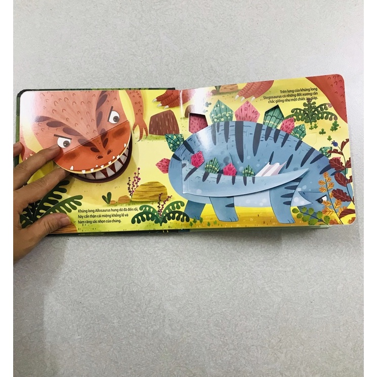 Sách - Khám phá thế giới nhỏ Khủng Long