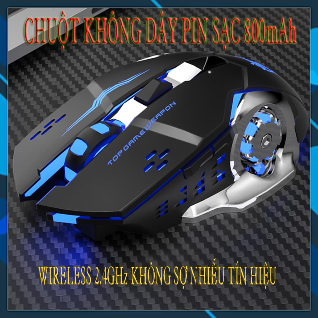 Chuột Không Dây Sạc Pin Dung Lượng Lớn Chip Xử Lý Cao Cấp MW000 NSD Dành Cho Văn Phòng Gamer Dân Thiết Kế Model 2021