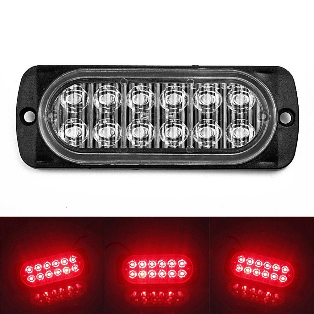 Đèn LED Sương Mù Siêu Sáng Trong Suốt 36W Dành Cho Xe Tải