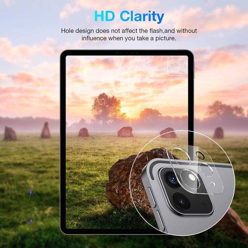 Kính Cường Lực Bảo Vệ Ống Kính Máy Tính Bảng Cho iPad Air 4 5 2020 2022 iPad Pro 11 12.9 2018 2020 2021 Mini 6 2021 8.3