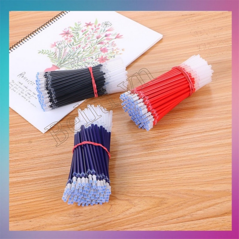 Combo 100 Ruột Bút Nước Mực Xanh, Đỏ, Đen tiện dụng văn phòng phẩm tiện dụng Giá Sỉ