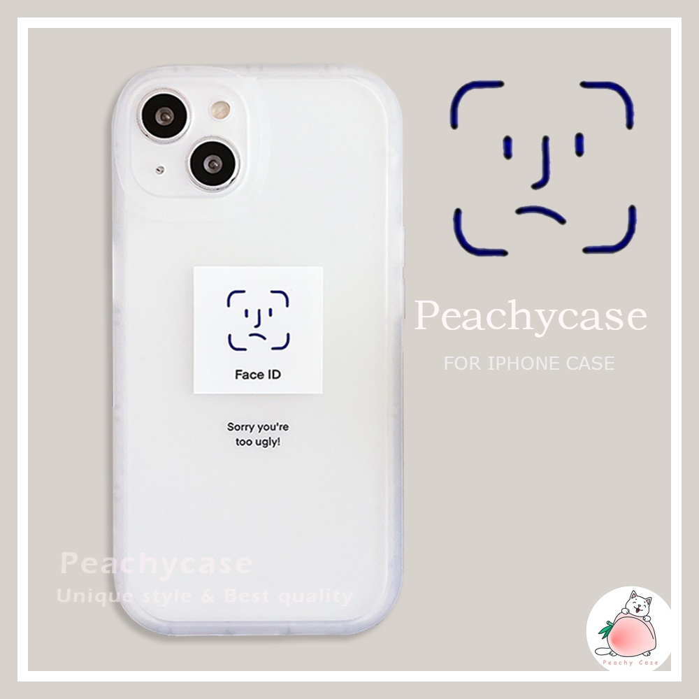 Ốp điện thoại TPU mềm nhám chống in dấu vân tay in hình mặt cười cho IPhone 13 12 11 Pro Max Xr Xs X