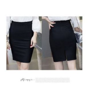 (Big size) Chân váy công sở xẻ sau C010U