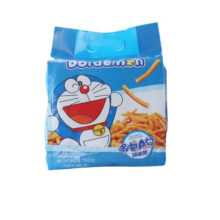 Bim bim Doraemon Phiên Bản Nhỏ Gói 180g [gói gồm 10 gói nhỏ]