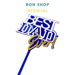 Que Cắm Bánh Topper Chủ Đề Về Cha dành cho Ngày Của Cha Father s Day -