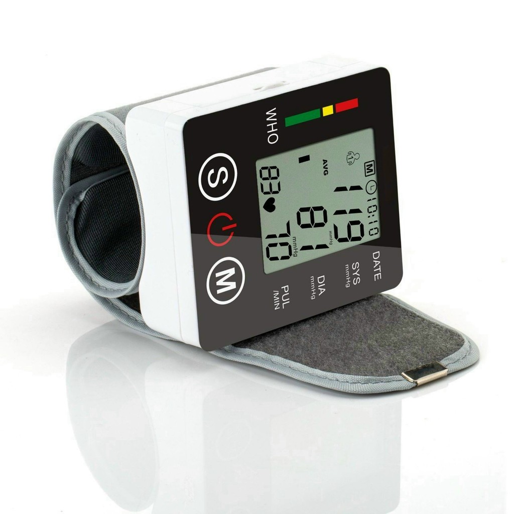 Máy đo huyết áp Cổ Tay điện tử Electronic Blood Pressure Monitor