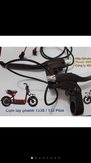 Đôi tay phanh cơ xe máy điện 133s.133s plus