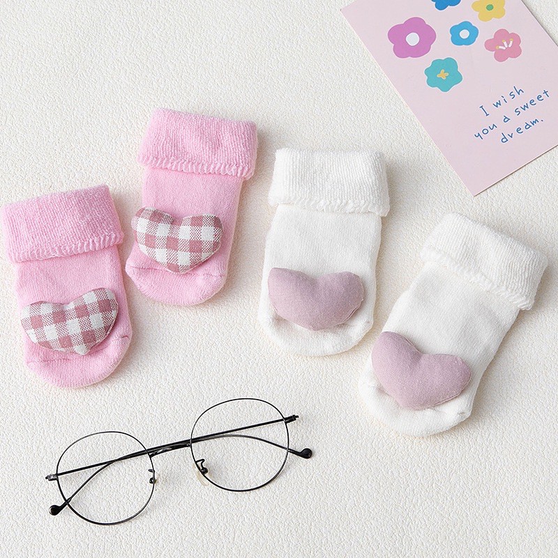 Tất Đính Nơ Điệu Đà Siêu Ấm Cho Bé Yêu 0-36 Tháng