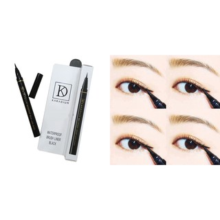 Bút dạ kẻ mắt chống thấm nước Karadium WATERPROOF EYELINER PEN BLACK Hàn Quốc