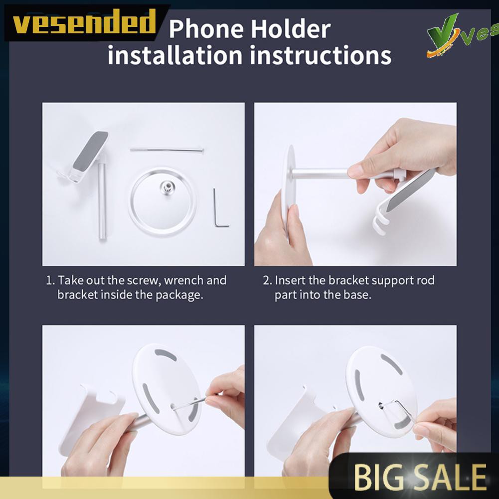 Giá Đỡ Máy Tính Bảng Bằng Nhôm Có Thể Điều Chỉnh Cho 4.7-10.5 Inch | BigBuy360 - bigbuy360.vn