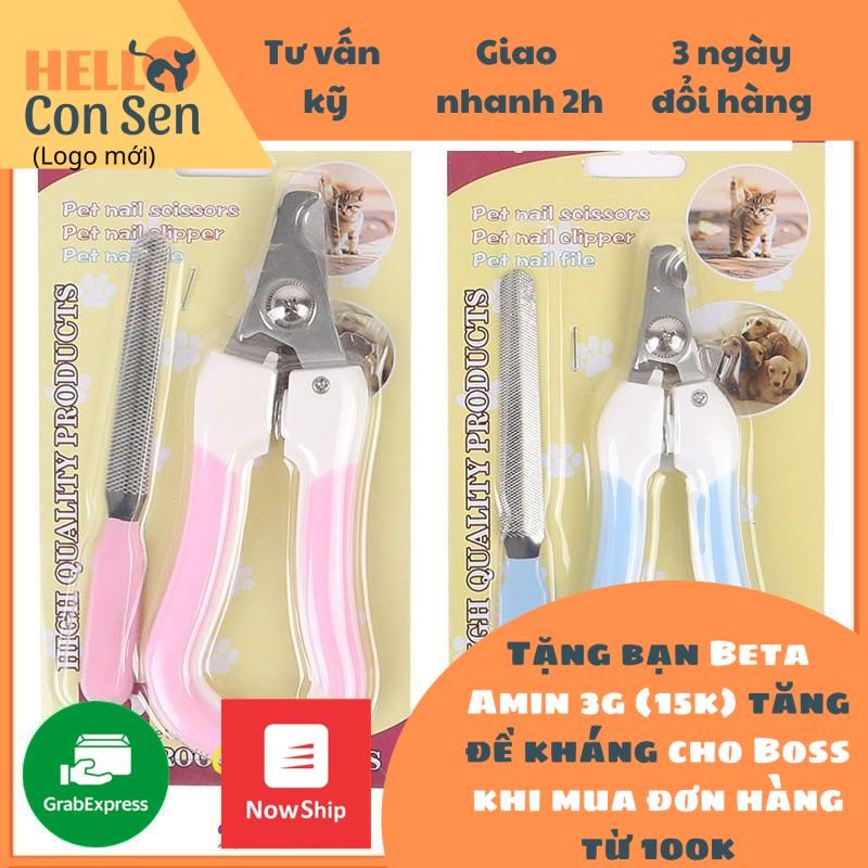 [Mã PET50K giảm Giảm 10% - Tối đa 50K đơn từ 250K] [QUẬN 2 SHIP NOW] Kiềm cắt móng và giũa móng chó mèo [Cỡ trung]