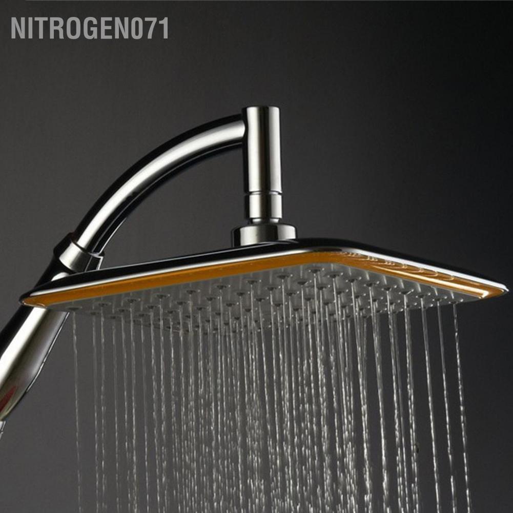 Nitrogen071 Đầu vòi hoa sen áp suất cao Điều chỉnh đa năng Phòng tắm tăng trên cùng