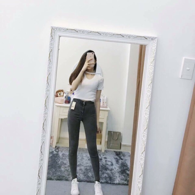 Quần topshop lưng cao sz L