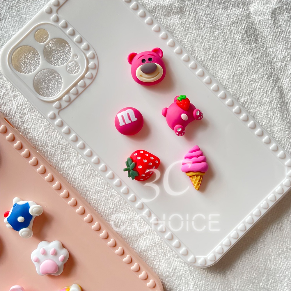 Phụ kiện dán trang trí đồ dùng hình dạng hoạt hình dễ thương