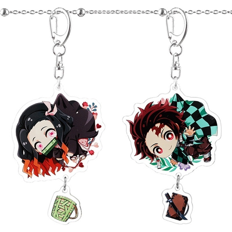 Demon Slayer: Kimetsu No Yaiba Acrylic Keychain Keyring Cosplay Anime Gifts New  Hit upon