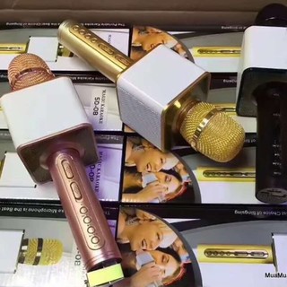 MÍC HÁT KARAOKE  Bluetooth SD--08 kèm loa - Thiên Minh Store