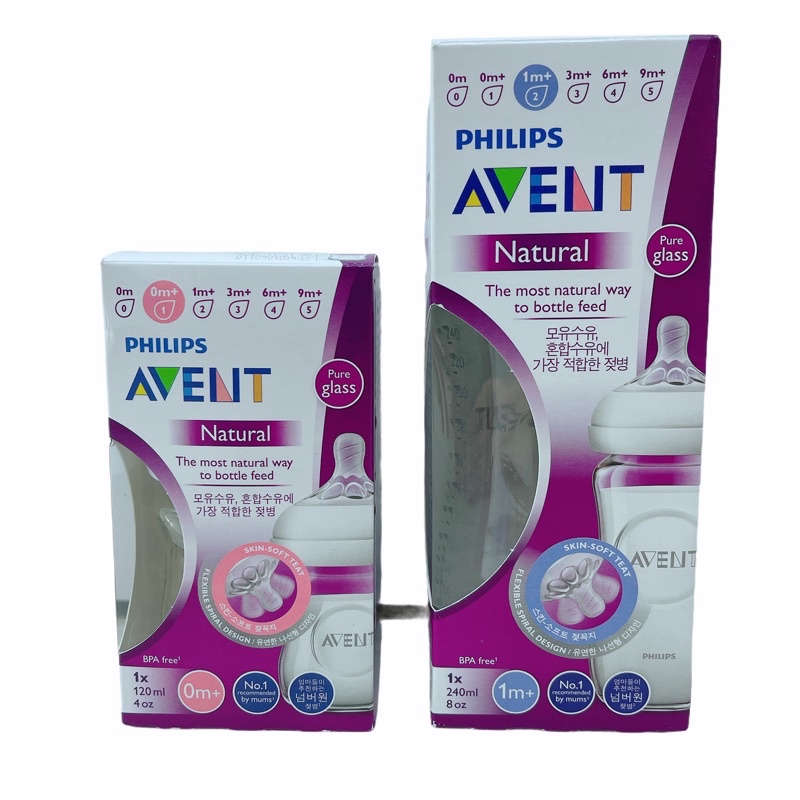  Bình sữa thuỷ tinh Philips Avent (đơn)