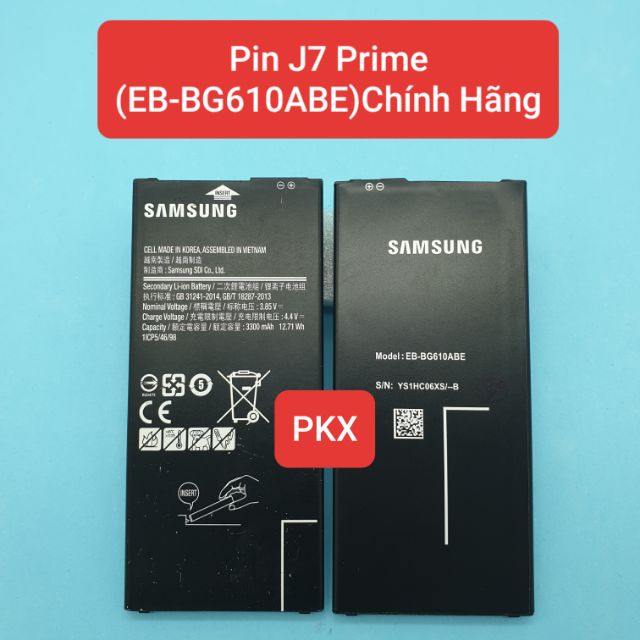 Pin Samsung J7 Prime (EB-BG610ABE) Chính Hãng