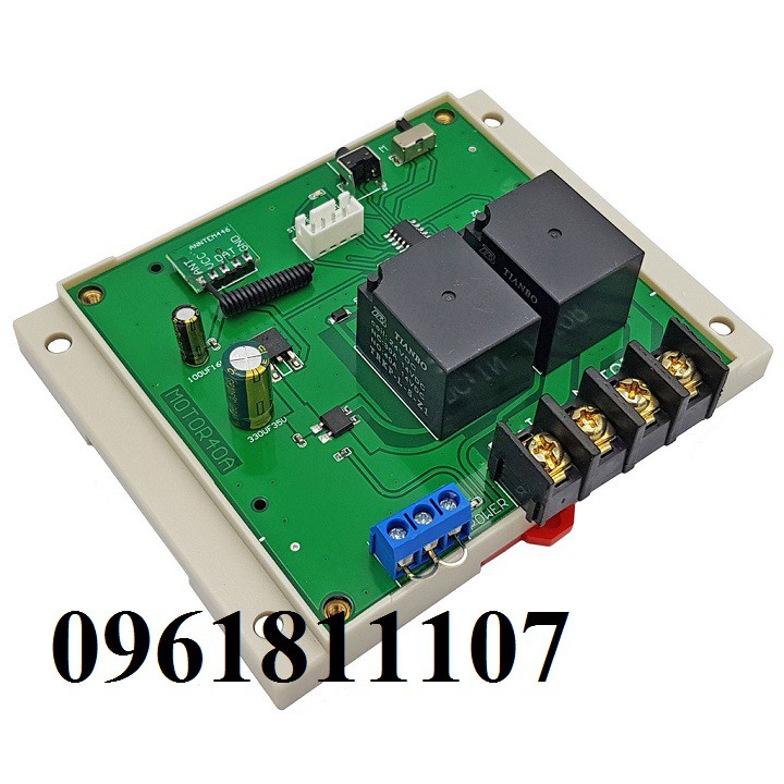 Bộ điều khiển đảo chiều động cơ từ xa 40A 12VDC 24VDC đảo chiều motor từ xa chế tạo máy móc motor giảm tốc