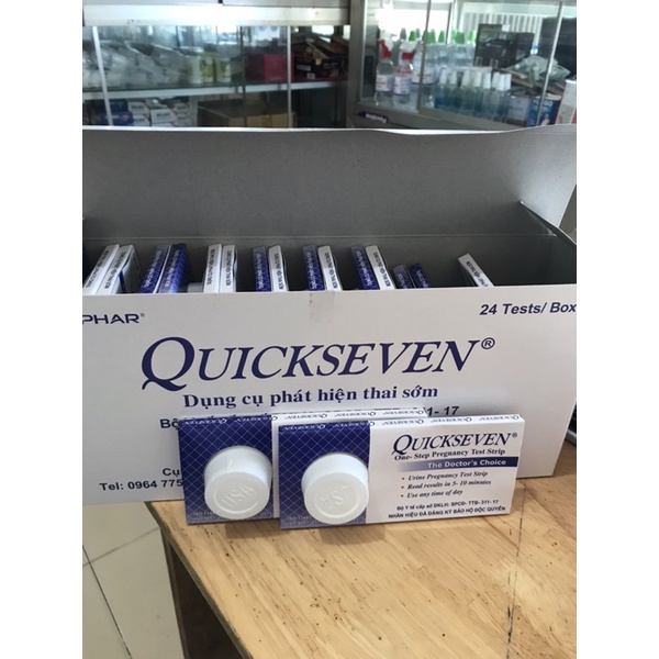✅ Que Thử Thai QuickSeven / Que thử Thai  Nhanh QuickTest