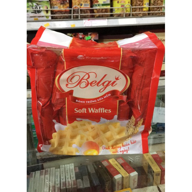 Bánh trứng sữa mềm Belgi 240g