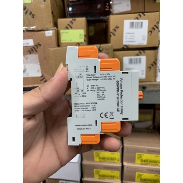 Rơ le bảo vệ điện áp 600VPR310 / 520  SELEC