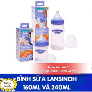 Bình sữa Lansinoh Momma 160ml/ 240ml