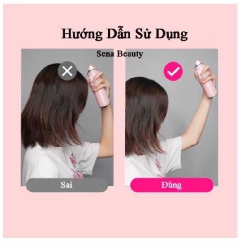 Dầu gội khô ISSY không cần nước tóc vẫn bồng bềnh sạch sẽ hương thơm dễ chịu