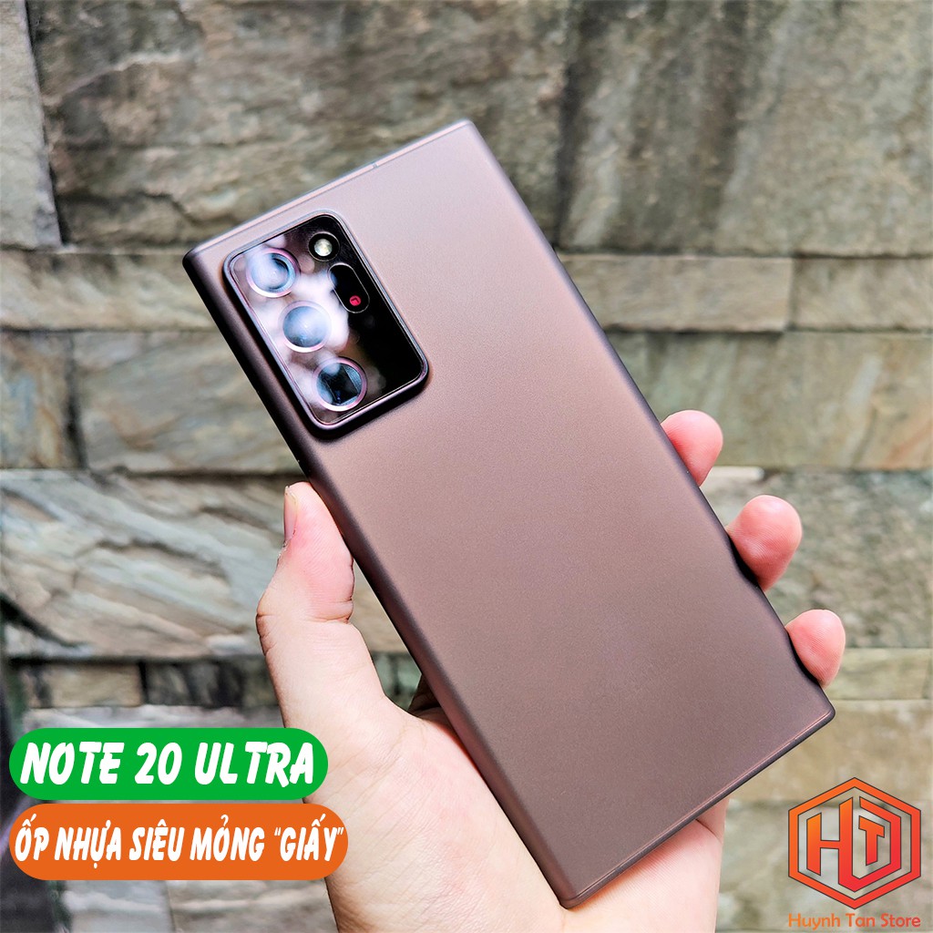 ốp lưng note 20 s23 s21 s22 ultra note 10 plus s10 5g nhựa siêu mỏng giấy chống bám vân tay như Memumi huỳnh tân store