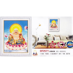 Tranh Đá Phật Di Lạc Df2571(40x50cm)