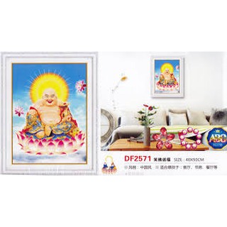 Tranh Đá Phật Di Lạc Df2571(40x50cm)