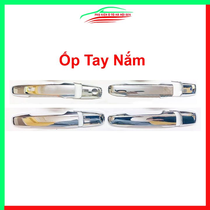 Ốp tay hõm mạ crom AVANZA 2022-2024 sáng bóng chống trầy bảo vệ cửa xe ô tô
