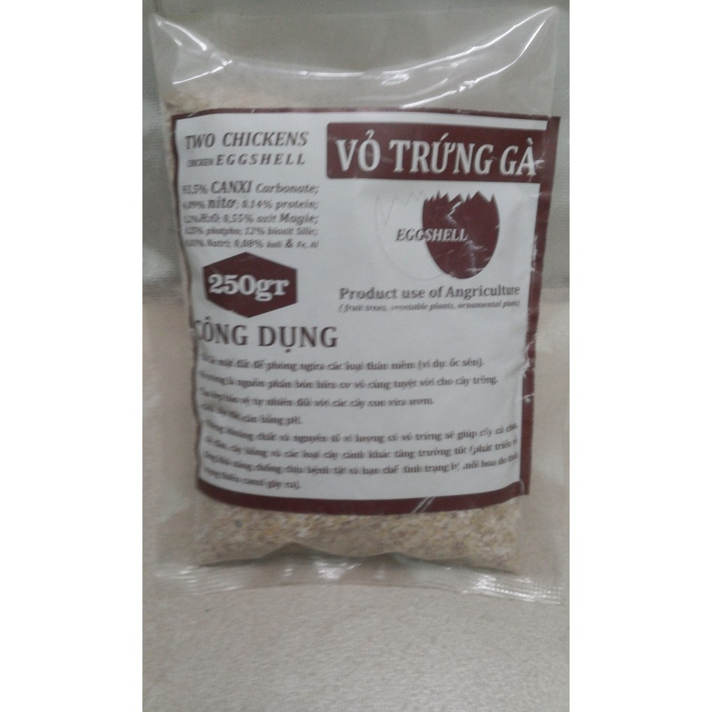 VỎ TRỨNG GÀ 250GRAM