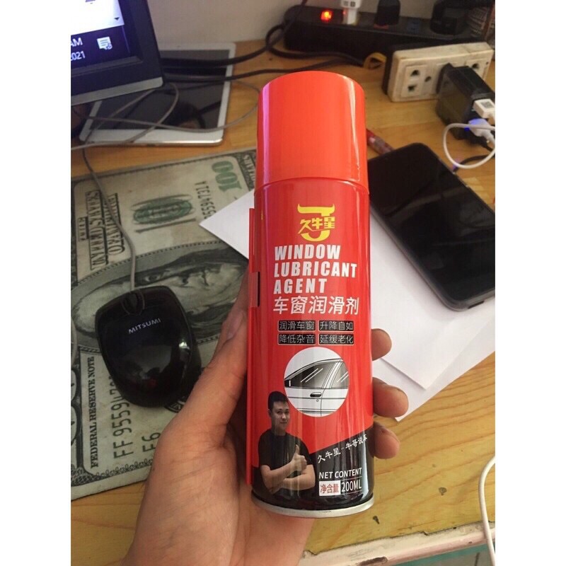Chai vệ sinh bảo dưỡng roăng cao su WIDOW LUBRICANT AGENT siêu sạch