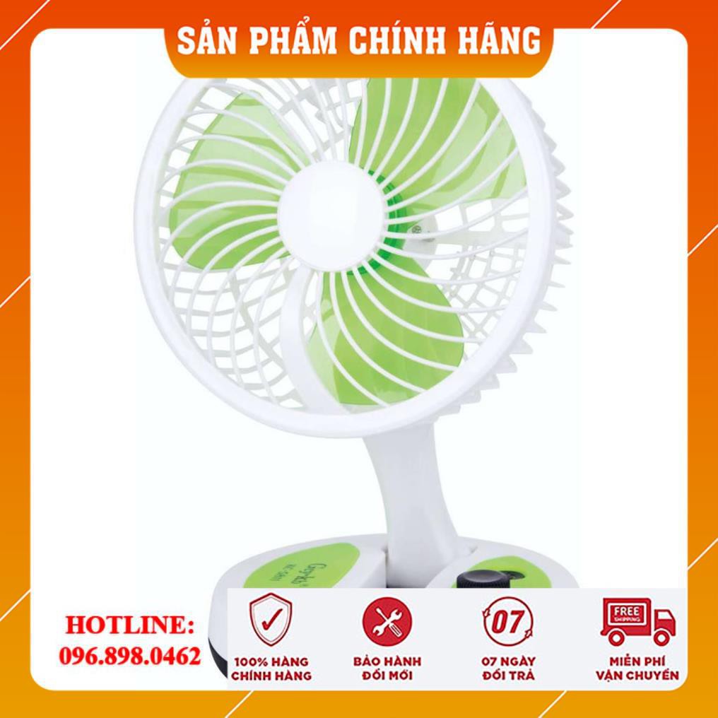 [CHÍNH HÃNG-FREESHIP] Quạt Tích Điện Mini Gấp Gọn, Quạt Để Bàn Mini, Quạt Mini Để Bàn Sạc Pin, Quạt Mini USB Siêu Mát