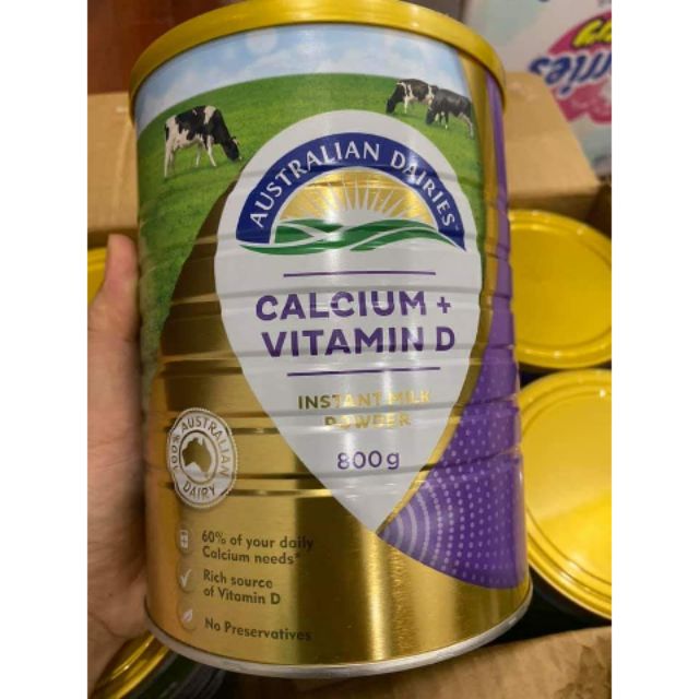  🥛🥛 Sữa Cancium + Vitamin D Úc 800g 🥛🥛