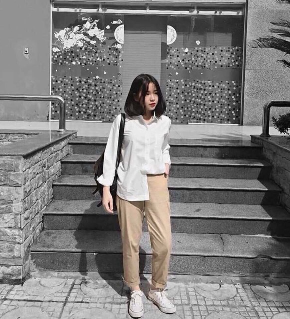 [Mã FAGREEN55 giảm 10% tối đa 30K đơn 99K] Quần kaki ống rộng ulzzang ảnh thật chèn tên | BigBuy360 - bigbuy360.vn